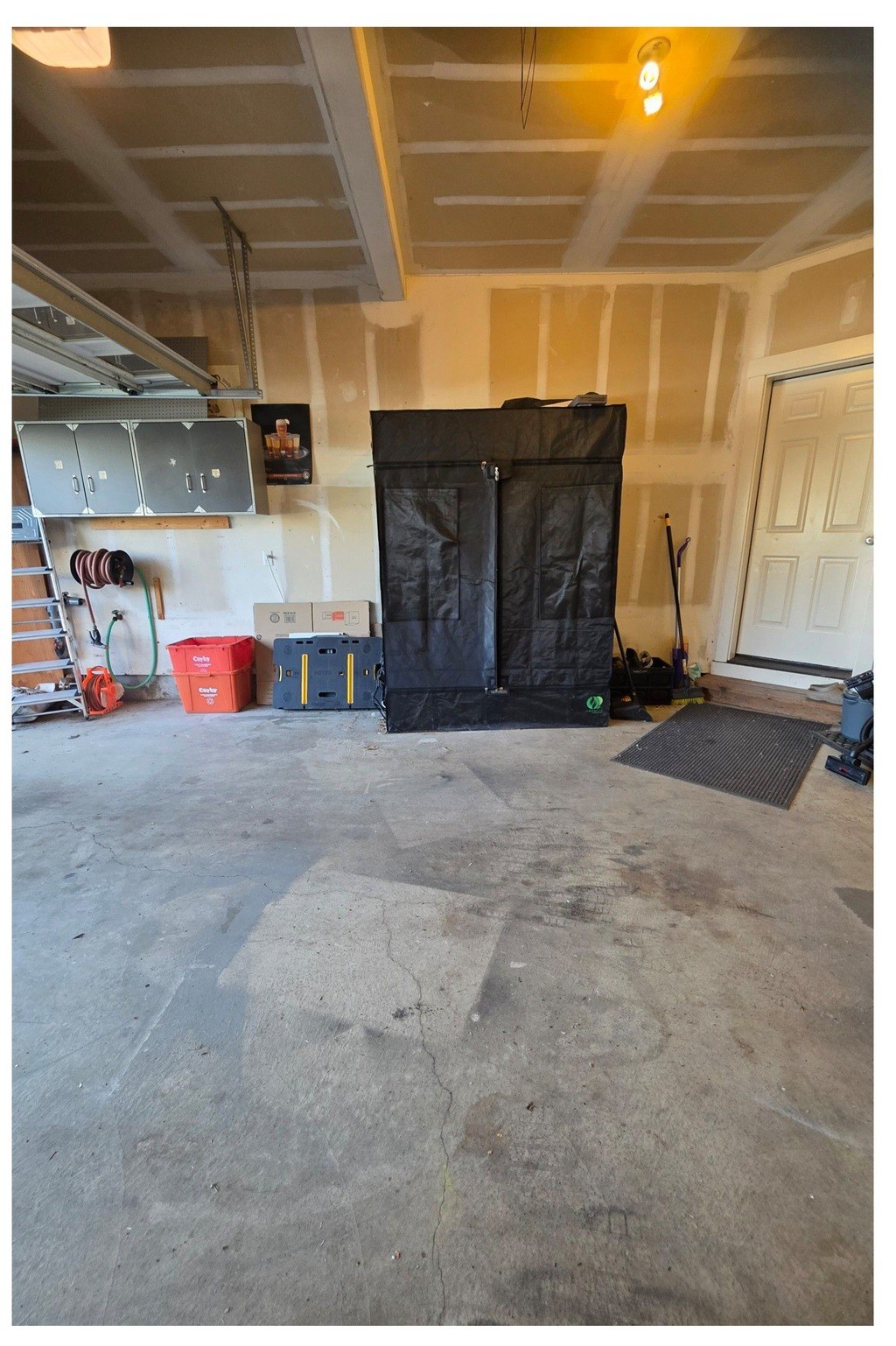 Empty garage flip — after